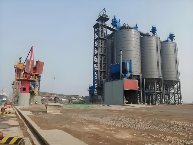 长春高架骨料仓